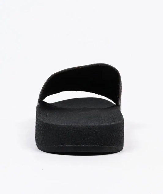 Black Camel Tassel Slide Slipper For Men Black